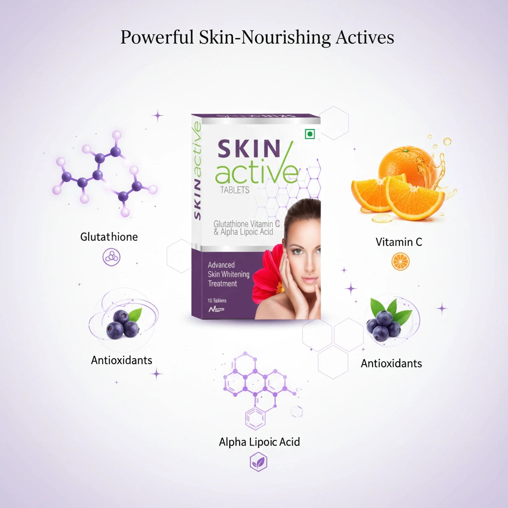 skin active glutathione tablet